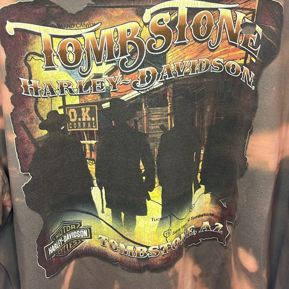 American Bombshell Harley Davidson ( Bleach dye ) - Picture 5 of 5